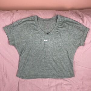 Nike Green Crop Top